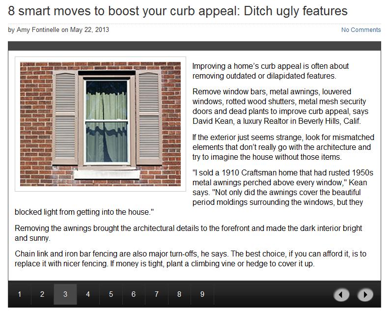 improve curb appeal by removing outdated or dilapidated features Interest.com 8 smart moves to boost your curb appeal